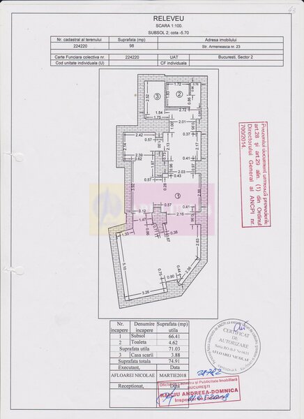 Imobil central inchiriat integral, Armeneasca 23 | Investitie